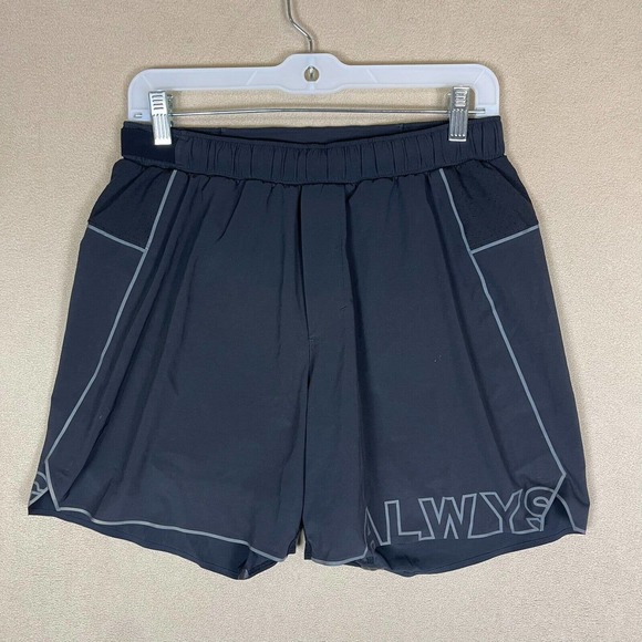 Lululemon Shorts Adult Small Black Always Moving Surge Mens